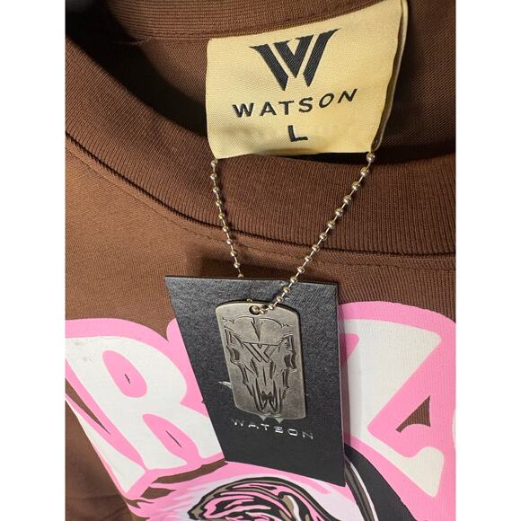 NWT Sz. L - Watson "Left My Heart in the Desert" Tee (Brown) - Picture 2 of 7